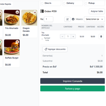Racionalizar la gestión del pedido